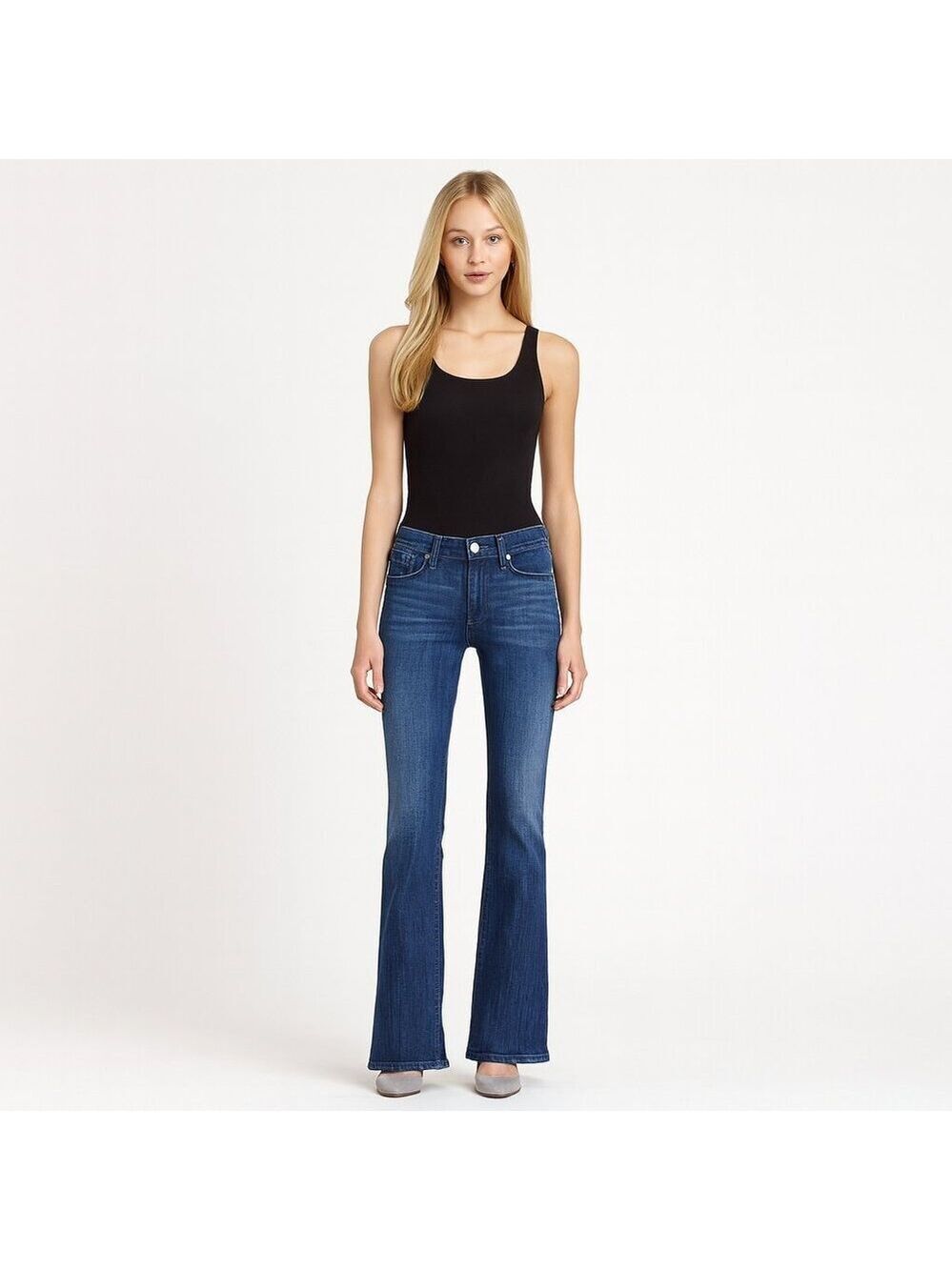 Rock & Republic Costello Bootcut Jeans/Women’s Size 29/Mid Rise Dark Wash Denim